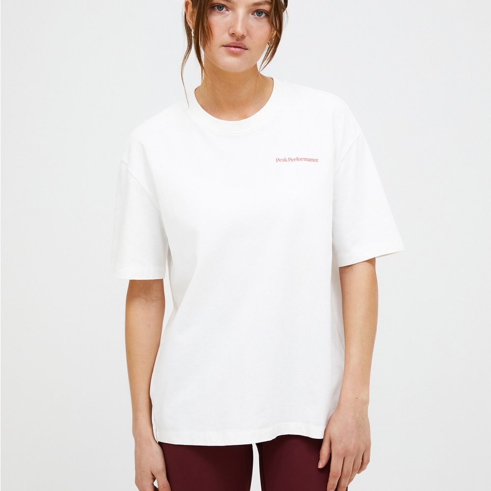 Peak Performance White Short Sleeve Tee
